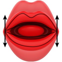 MIA - SIENA TRIPLE PLEASURE VIBRERING + BIDNING