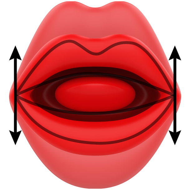 MIA - SIENA TRIPLE PLEASURE VIBRERING + BIDNING