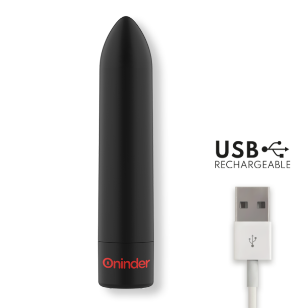 ONINDER - BERLIN BULLET VIBRATOR BLACK - GRATIS APP