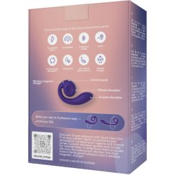 SNAIL VIBE - GIZI DUAL STIMULATOR LILLA