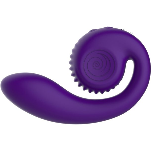 SNAIL VIBE - GIZI DUAL STIMULATOR LILLA
