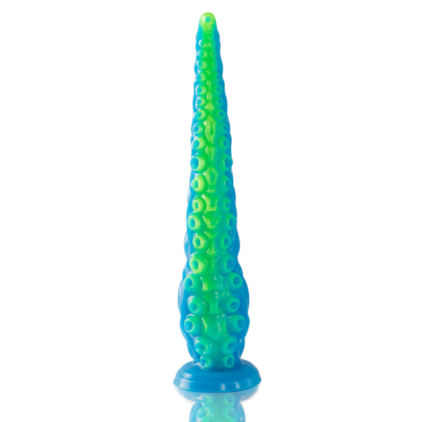 EPISK - SCYLLA FLUORESCENT TYND TENTACLE DILDO LARGE STR.