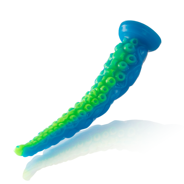 EPIC - SCYLLA FLUORESCENT TYN TENTACLE DILDO LILLE ST�RRELSE