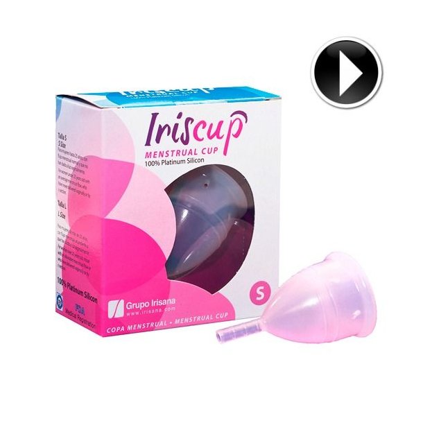Iriscup menstruationskop lille lyser�d