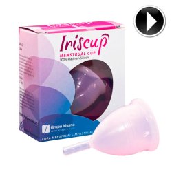 Iriscup menstruationskop stor lyser�d