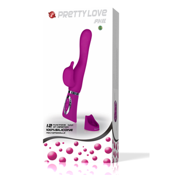 Pretty Love tood vibrator lilla