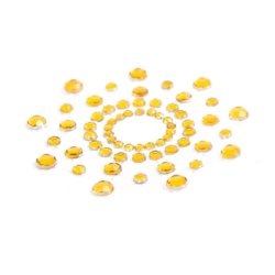 Bijoux Mimi gold rhinestone nipplecovers 2 stk 