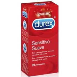Durex soft and sensitive 24 stk kondomer