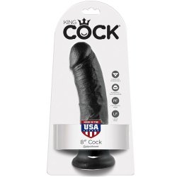 Pipedream King Cock sort dildo 20,3 cm