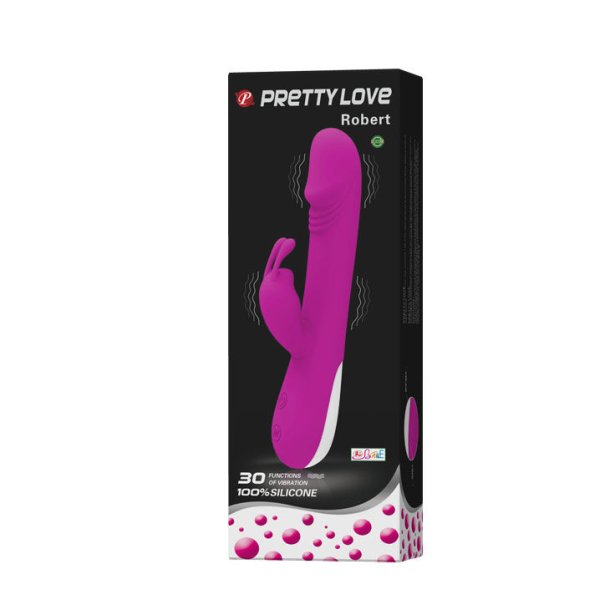 Pretty Love flirtation Robert vibrator med klitstimulering