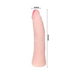Baile love companion realistic silikone dildo 18,5 cm