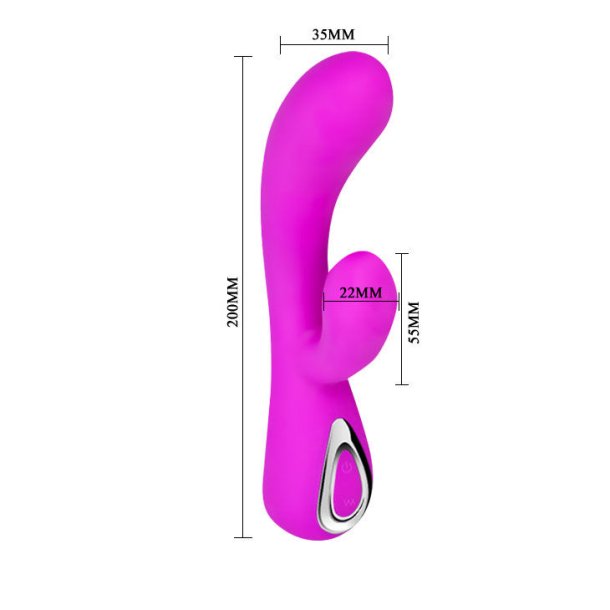 Pretty Love lilla silikone h�j teknologi vibrator