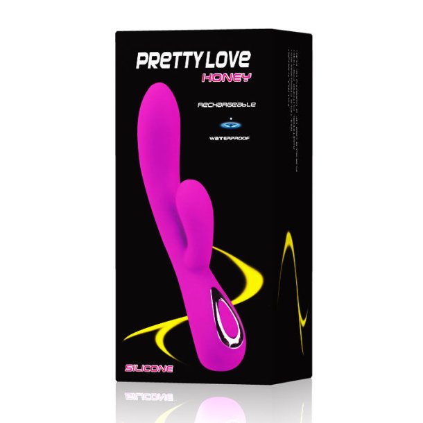 Pretty Love lilla silikone h�j teknologi vibrator