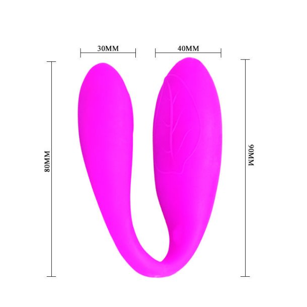 Pretty Love dobbelt stimulator ekstrem klimaks
