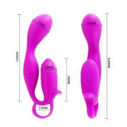 Pretty Love highgrade flowery massager lilla
