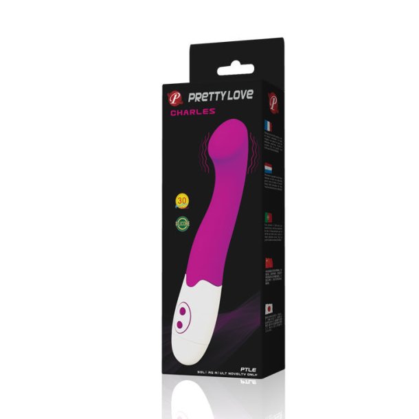 Pretty Love flirtation Charles vibrator lilla