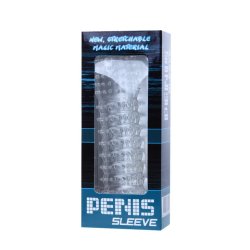 Baile penis sleeve lyser�d silikone