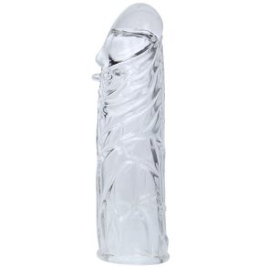 Baile penis sleeve klar realistisk 13 cm