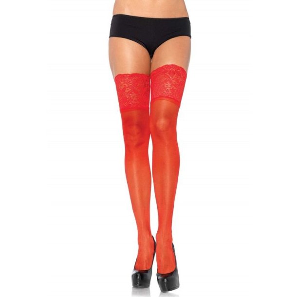 Leg Avenue stay ups thigh highs lace top one size 