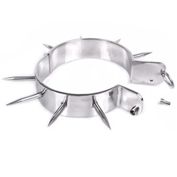 Metal Hard st�l slave halsb�nd