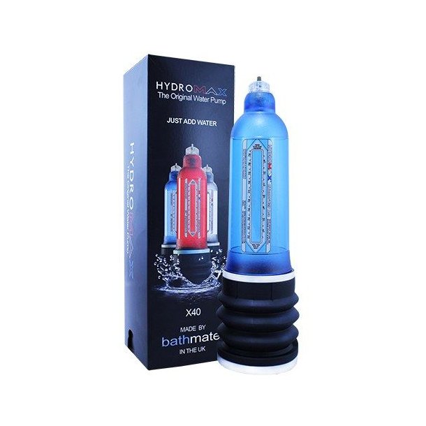 Bathmate hydromax x40 penis pump brilliant blue