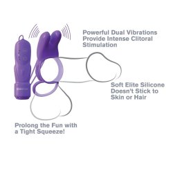 Fantasy c-ringz twin teazzer rabbit ring