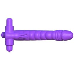 Fantasy c-ringz silikone dobbelt vibrator kanin