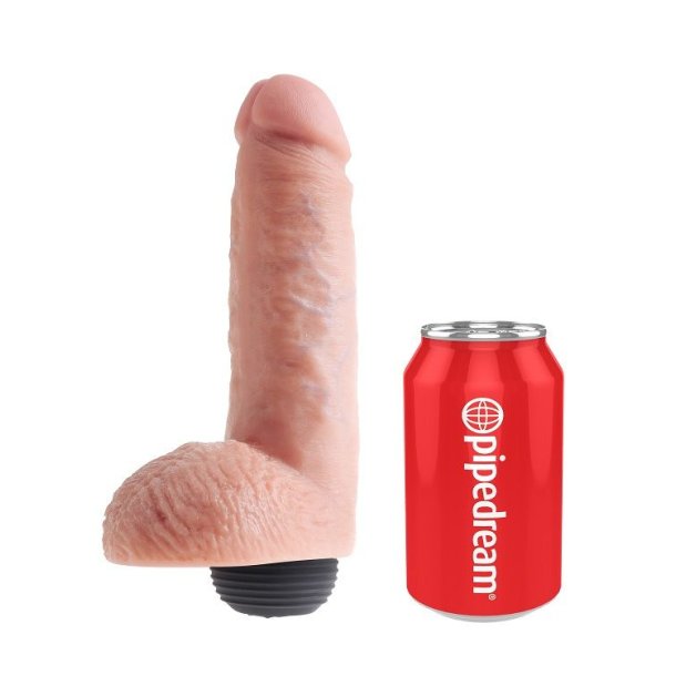 Pipedream King Cock lys spr�jtedildo 20cm
