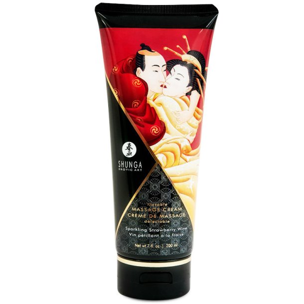Shunga massage cream kissable wine jordb�r 200ml