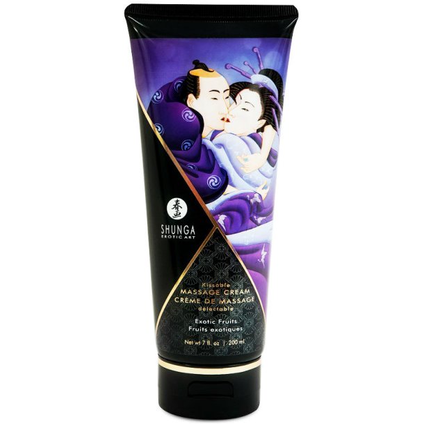 Shunga massage cream kissable exotic fruit 200 ml