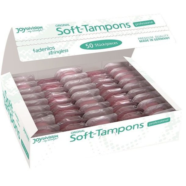 Original soft tamponer proffesional 50 stk 