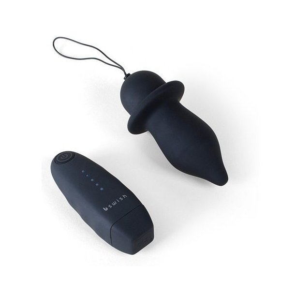 B swish bfilled klassisk vibrerende plug sort
