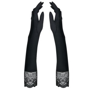Obsessive elegant elbow lenght gloves size