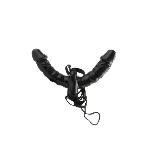 Fetish Fantasy vibrerer dobbelt delight strap-on