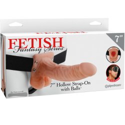 Fetish Fantasy hollow strap-on 17,8 cm flesh