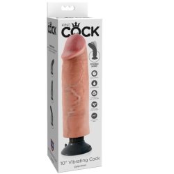 Pipedream King Cock 25,5 cm vibrerende dildo med kugler