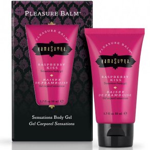 Kamasutra pleasure balm body gel raspberry kiss