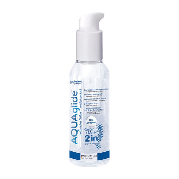 Aquaglide glidecreme + massage 2 i 1 125 ml