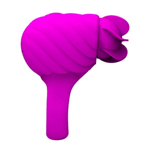 Pretty Love silikone roterende og teaser penis ring