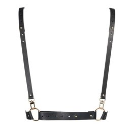 Bijoux Maze body-harness set in black