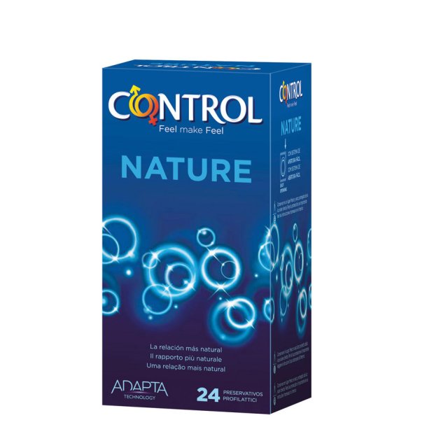 Control adapta natur 24 stk kondomer