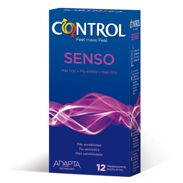 Control adapt senso 12 stk kondomer