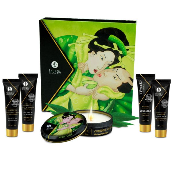 Shunga geisha secret kit exotic gr�n tea