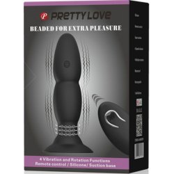 Pretty Lovesplug med vibrator og rotationsfunktioner