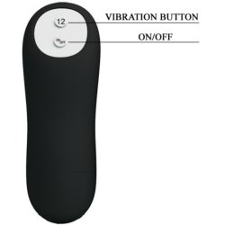 Pretty Love bottom silikone anal plug 12 vibrationsformer