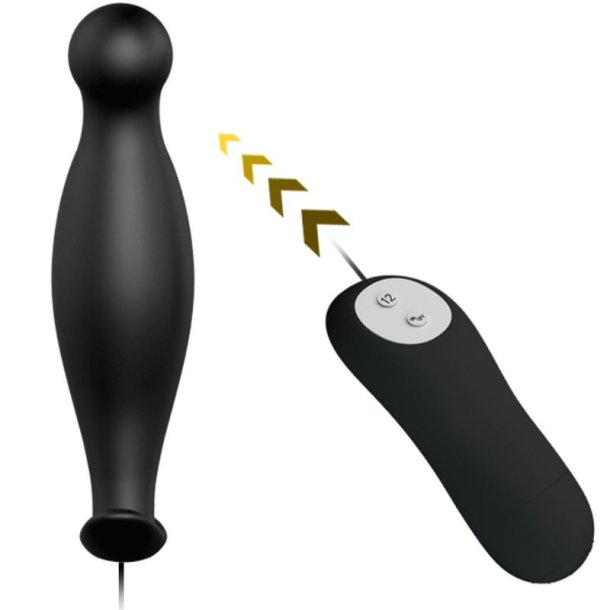 Pretty Love bottom silikone anal plug stimulation 12 speed 
