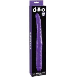 Dillio dobbelt dildo 40,7 cm lilla