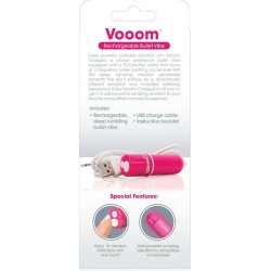 Screaming O genopladelig vibrerende bullet vooom pink