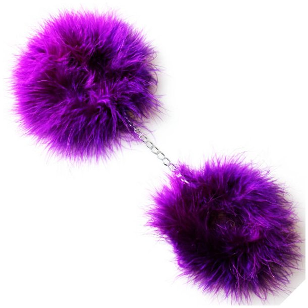 Secretplay lilla marabou h�ndjern