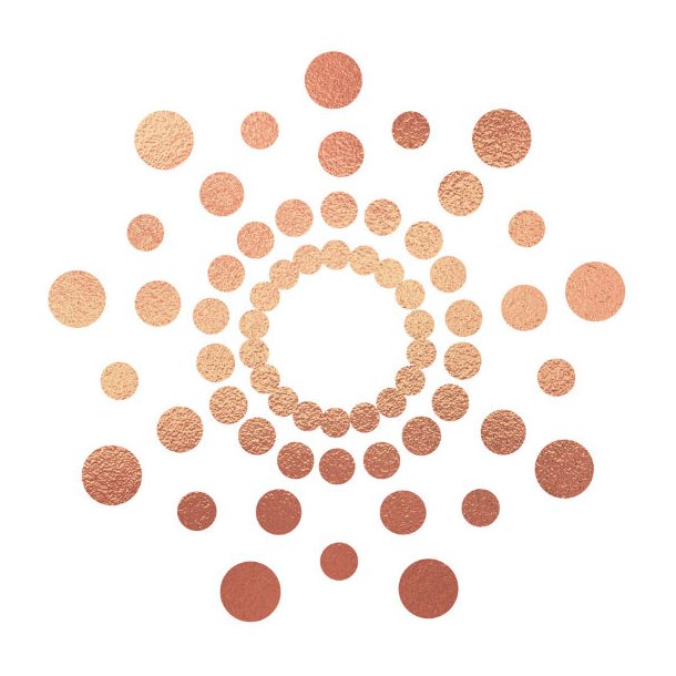 Bijoux Mimi nipplecovers tattoo (gold, silver, cobber)